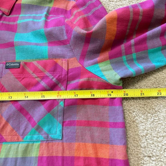 Columbia Anytime Casual II Stretch Long Sleeve Shirt, Women's Medium - Picture 11 of 15